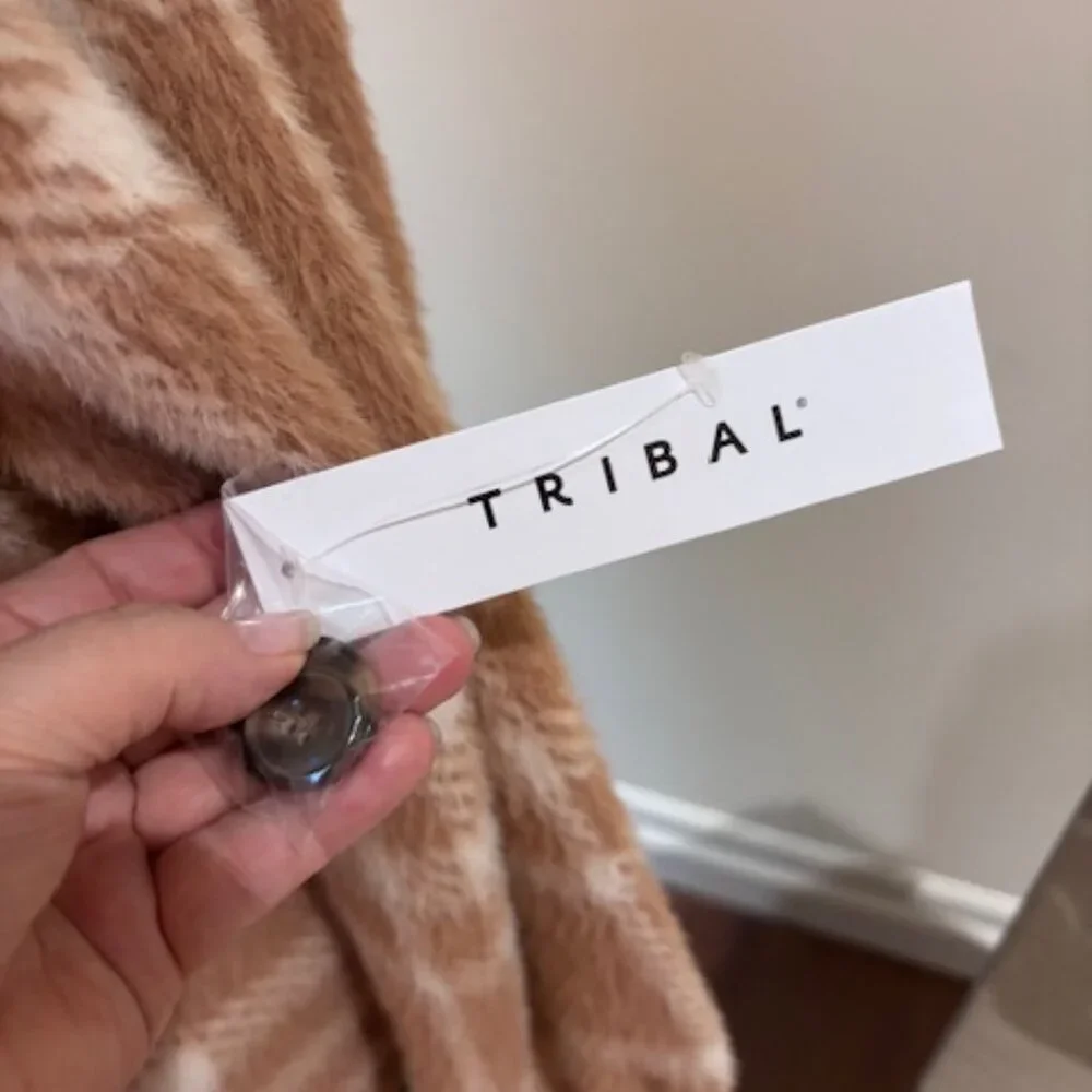 Tribal Plaid Lightweight Casual Jacket - Picture 3 of 6